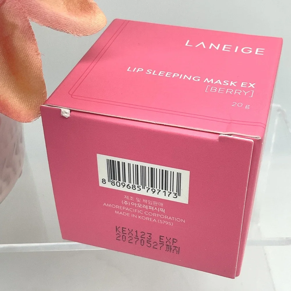 Laneige Lip Sleeping Mask EX Berry‎ 20g & Bouncy & Firm Sleeping Mask Bundle Set